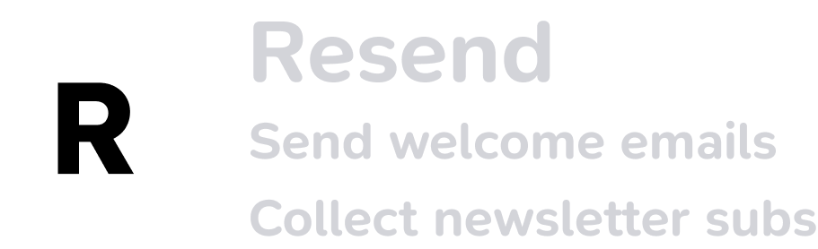 Powered by Resend